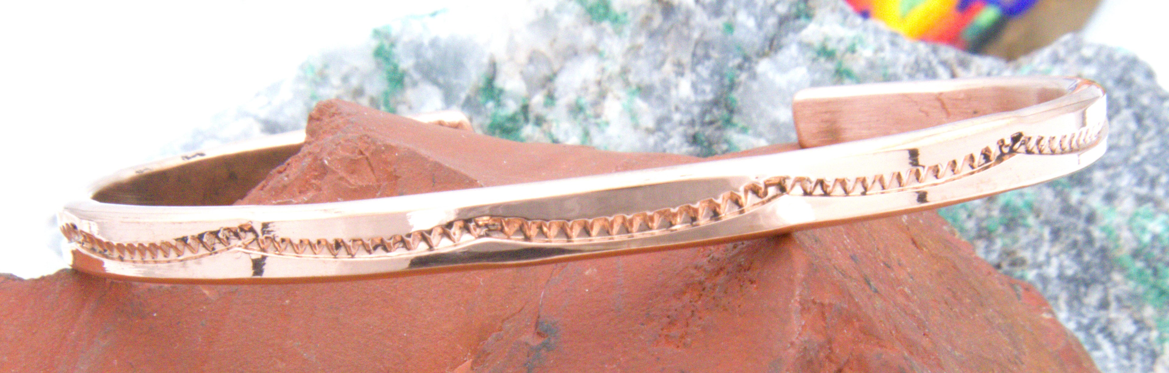 Native American Copper Bracelet BE02