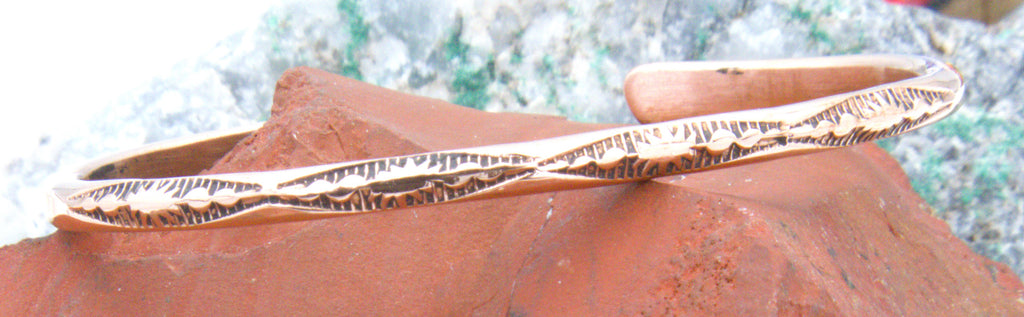 Native American Copper Bracelet BE05