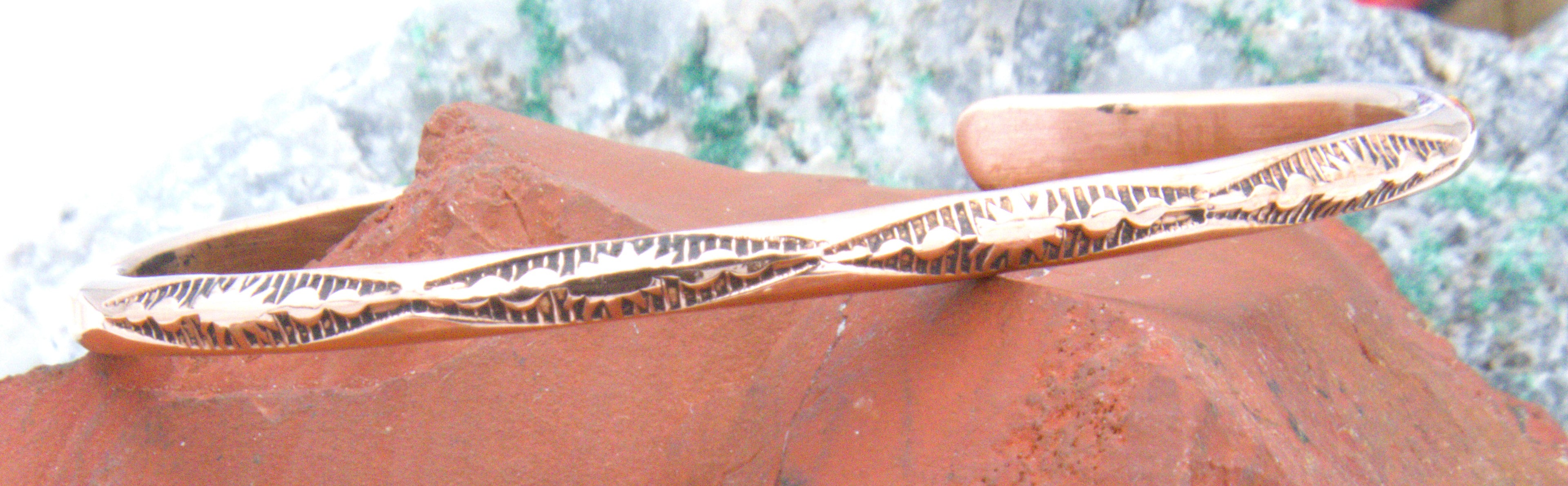 Native American Copper Bracelet BE05