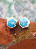Turquoise Post Earrings