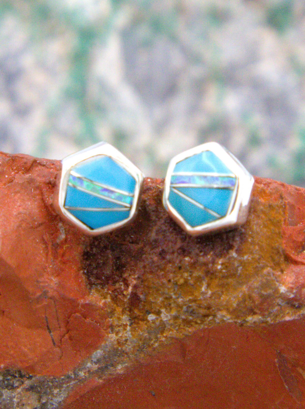 Turquoise Post Earrings