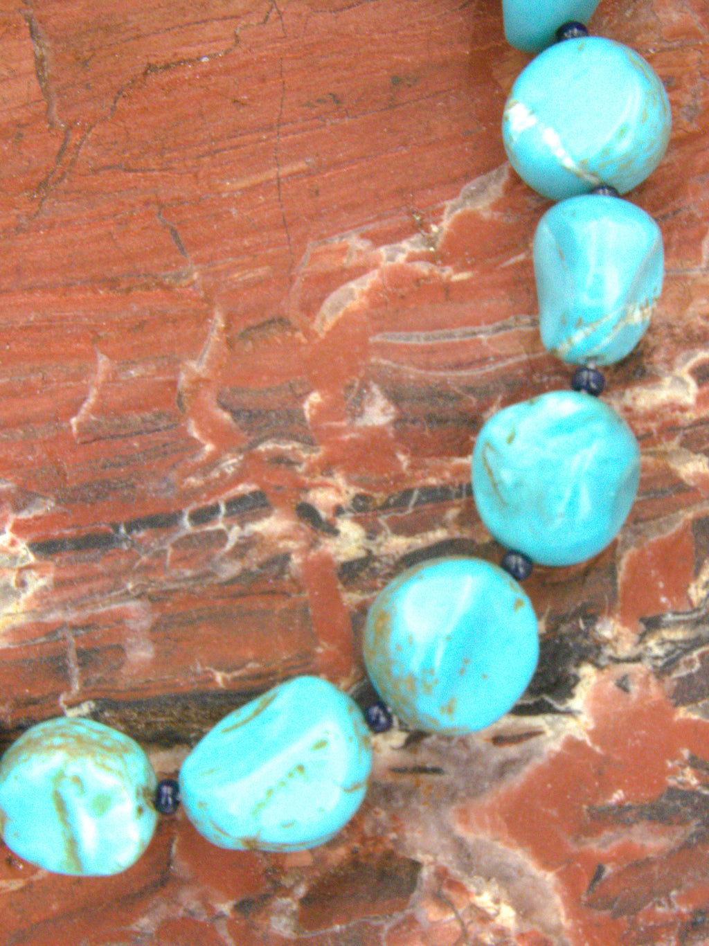Turquoise Jewelry Turquoise Nugget Bracelet NB02