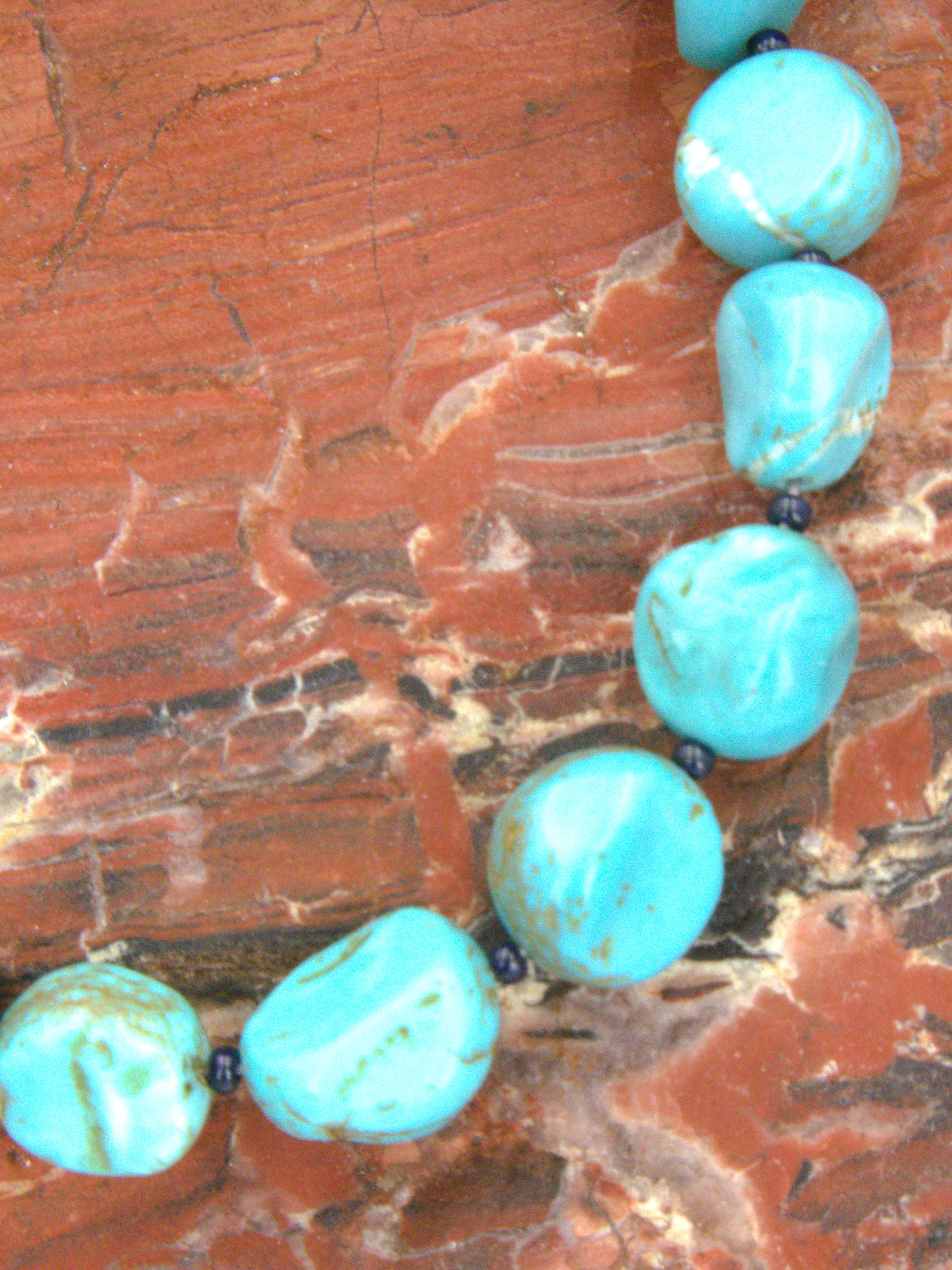 Turquoise Jewelry Turquoise Nugget Bracelet NB02