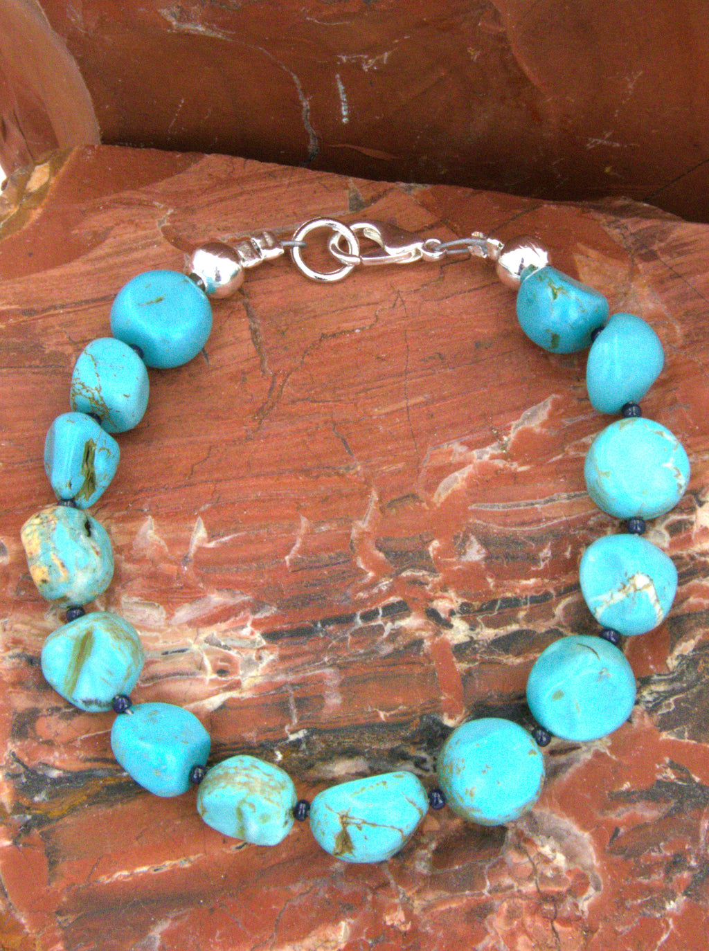 Turquoise Jewelry Turquoise Nugget Bracelet NB02