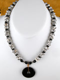 19.5" White Buffalo Turquoise Necklace NN05