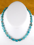 Turquoise Nugget Necklace 19" One-of-a-Kind Turquoise Jewelry  NN43