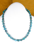 18 and 3/4" Turquoise Nugget Necklace One-of-a-Kind NN58