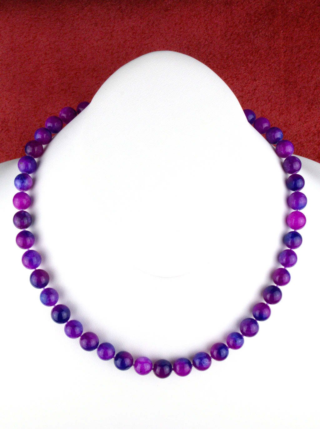 Charoite Southwestern Necklace 19 and 1/2"  NN68