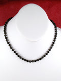 20" Jet Beaded Necklace