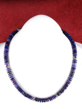 Southwestern Sugalite Rondel Necklace 19 and 1/2"  NN69